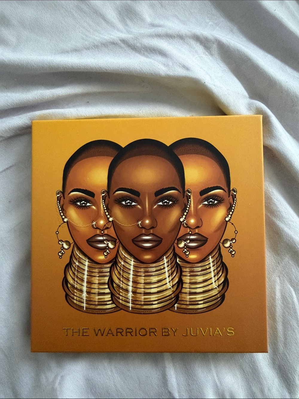 Juvia's Place The Warrior Eyeshadow Palette - Gold & Bronze Tones